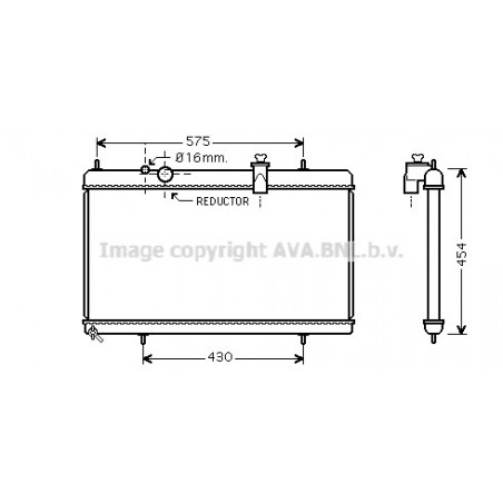 Radiateur AVA QUALITY COOLING