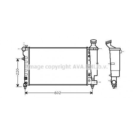 Radiateur AVA QUALITY COOLING