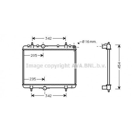 Radiateur AVA QUALITY COOLING