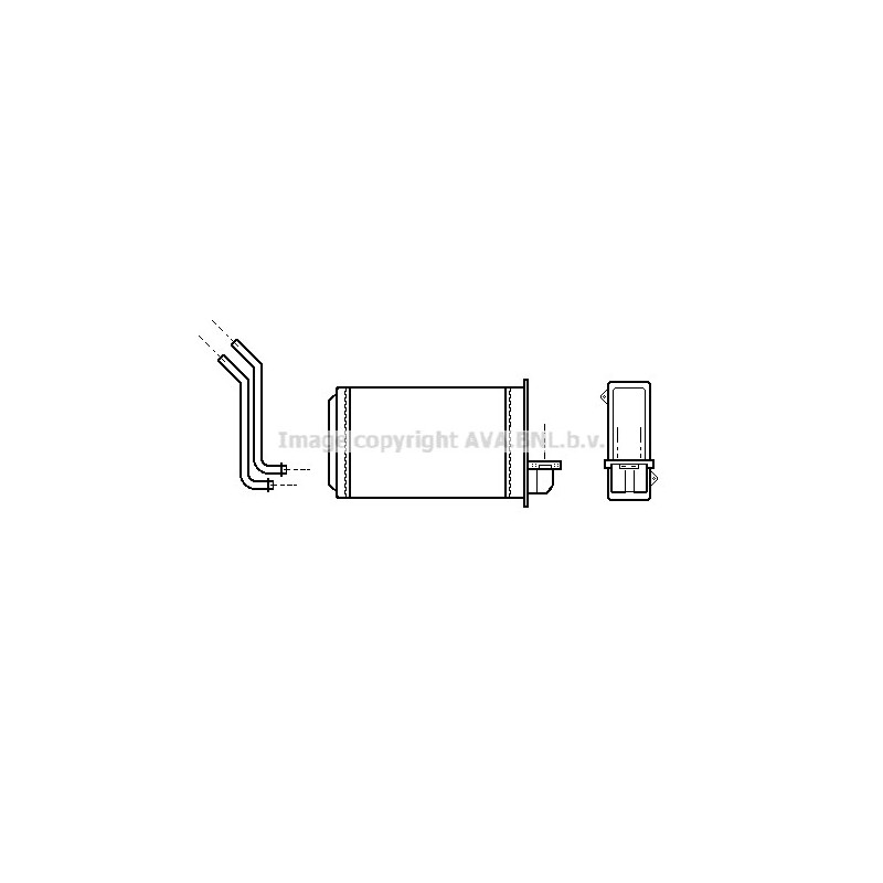 Radiateur de chauffage AVA QUALITY COOLING