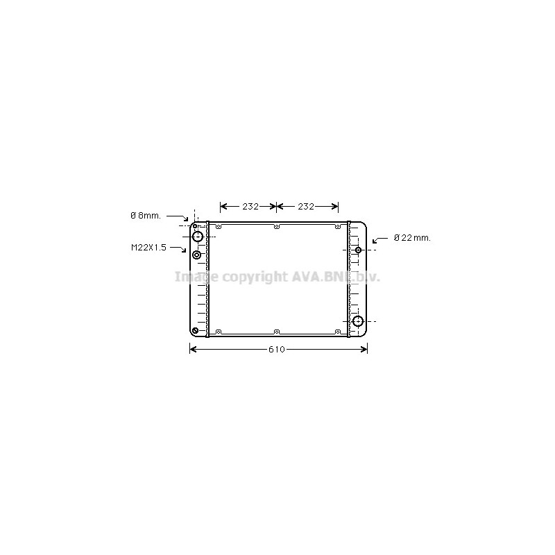 Radiateur AVA QUALITY COOLING