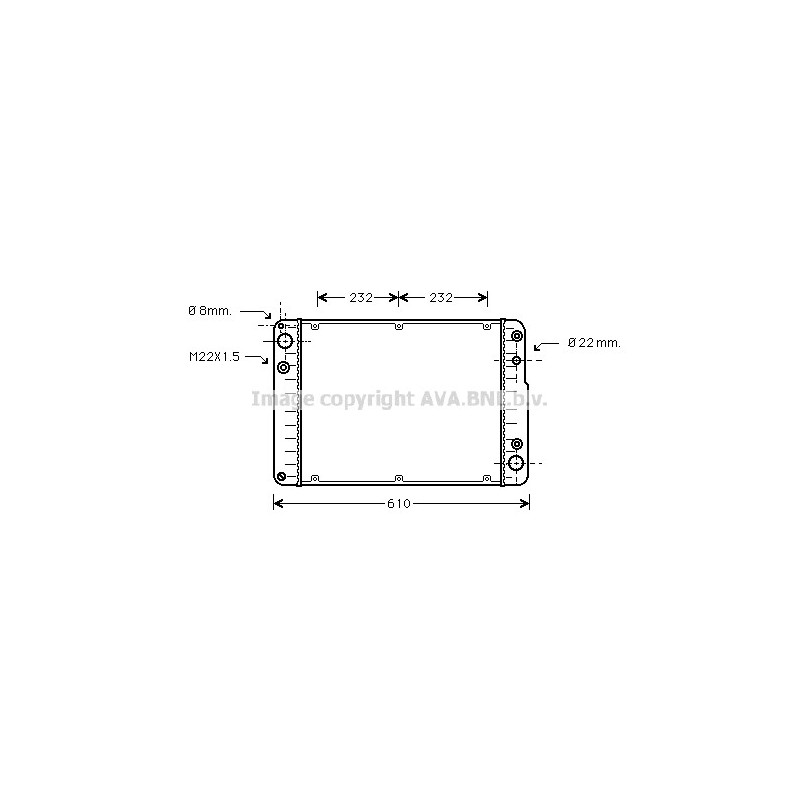 Radiateur AVA QUALITY COOLING