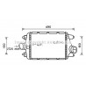 Intercooler (échangeur d'air) AVA QUALITY COOLING