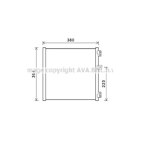Condenseur de climatisation...