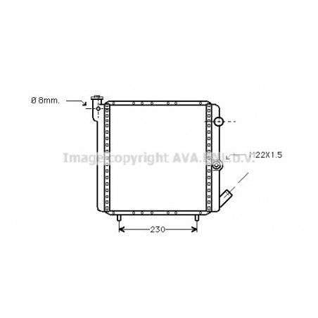 Radiateur AVA QUALITY COOLING