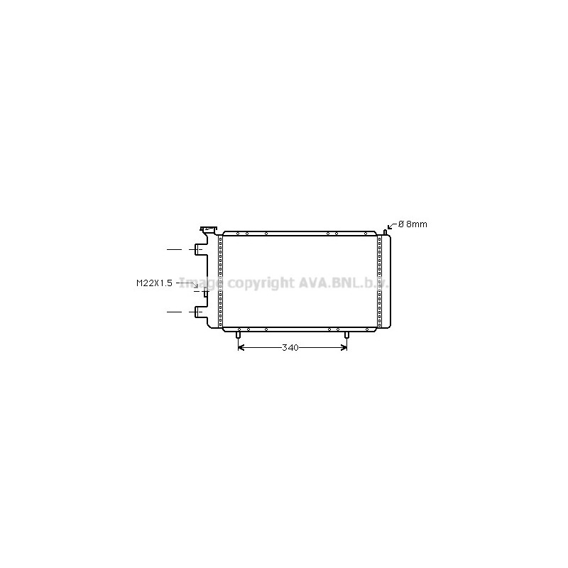Radiateur AVA QUALITY COOLING