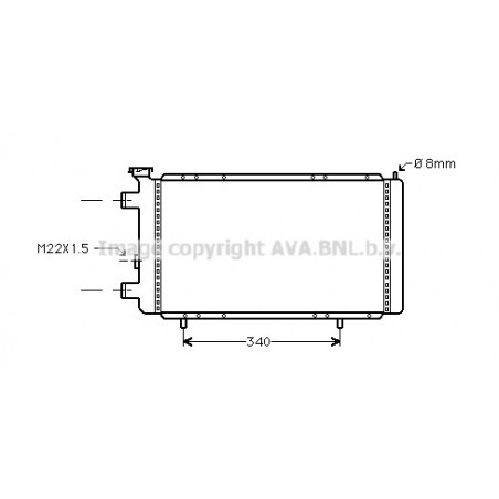 Radiateur AVA QUALITY COOLING