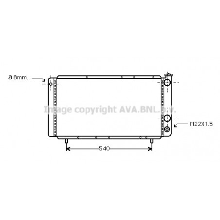 Radiateur AVA QUALITY COOLING