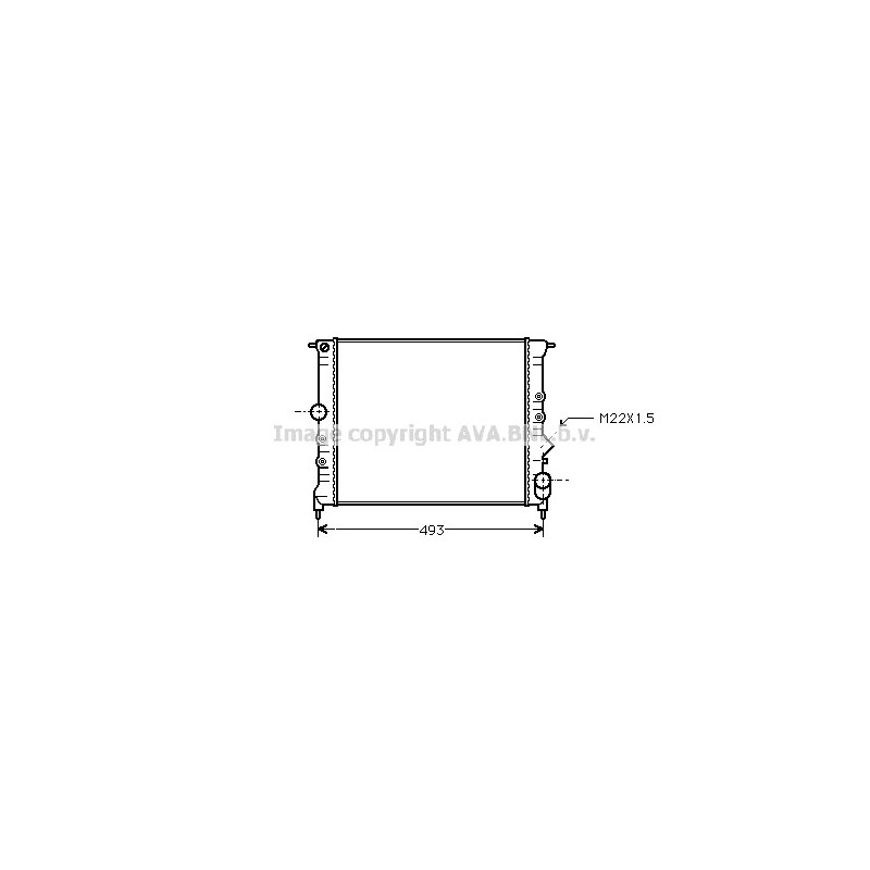 Radiateur AVA QUALITY COOLING