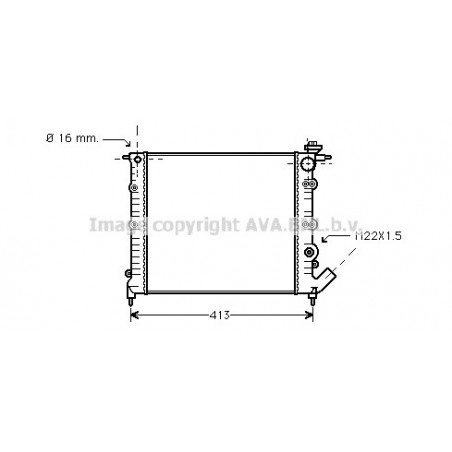 Radiateur AVA QUALITY COOLING