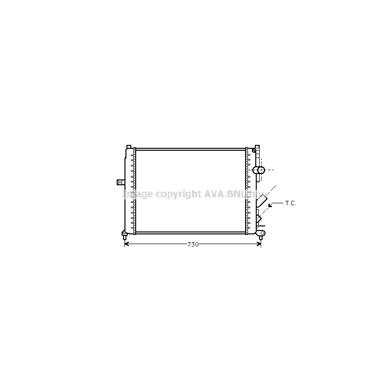 Radiateur AVA QUALITY COOLING