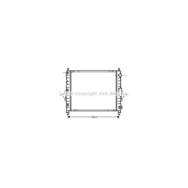 Radiateur AVA QUALITY COOLING