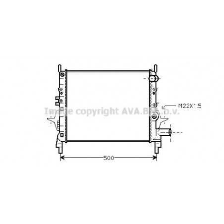 Radiateur AVA QUALITY COOLING