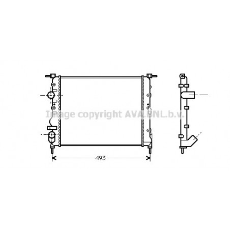 Radiateur AVA QUALITY COOLING