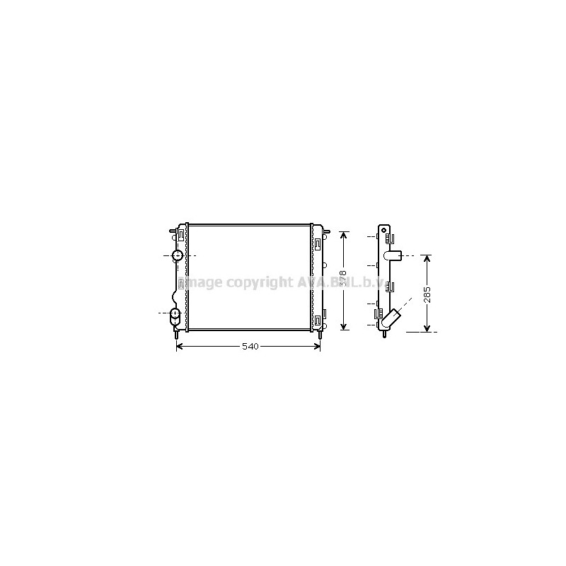 Radiateur AVA QUALITY COOLING