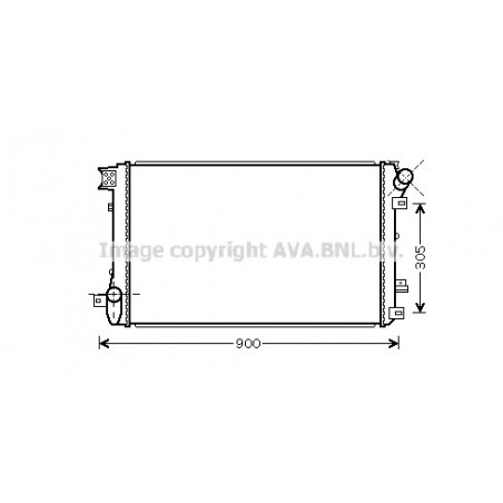 Radiateur AVA QUALITY COOLING