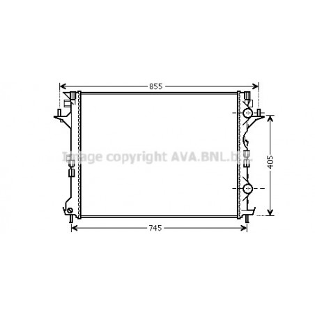 Radiateur AVA QUALITY COOLING