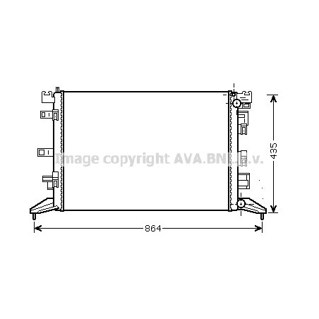 Radiateur AVA QUALITY COOLING