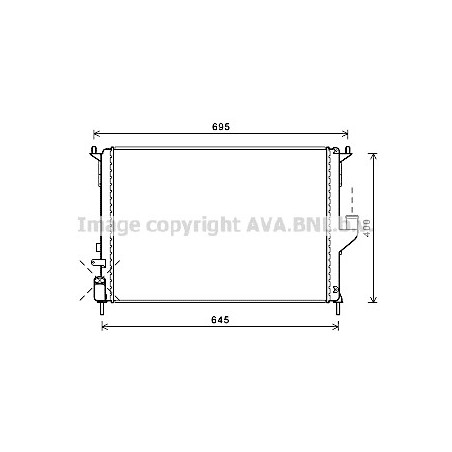 Radiateur AVA QUALITY COOLING
