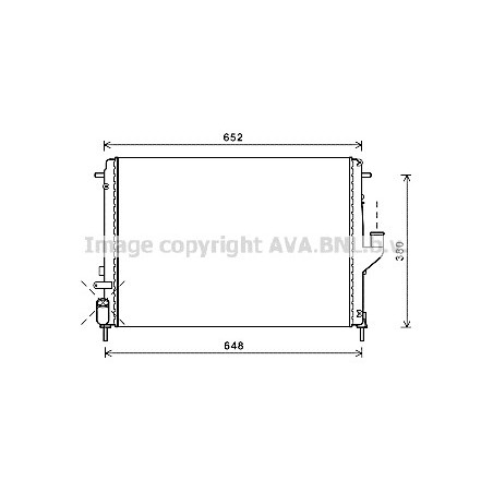 Radiateur AVA QUALITY COOLING