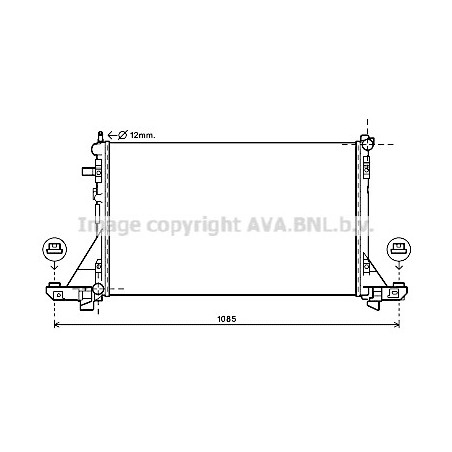 Radiateur AVA QUALITY COOLING