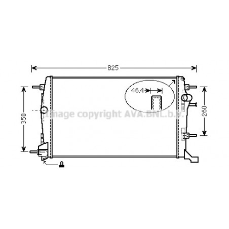 Radiateur AVA QUALITY COOLING