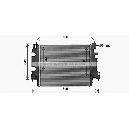 Radiateur AVA QUALITY COOLING