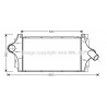 Intercooler (échangeur d'air) AVA QUALITY COOLING
