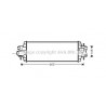 Intercooler (échangeur d'air) AVA QUALITY COOLING