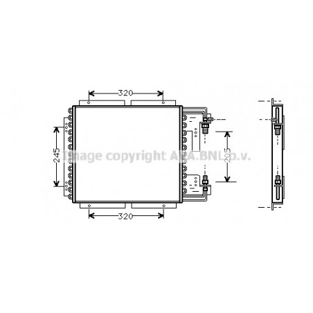 Condenseur de climatisation...
