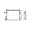 Condenseur de climatisation AVA QUALITY COOLING