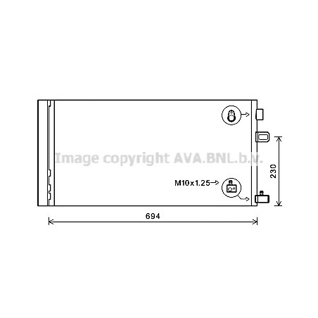 Condenseur de climatisation...