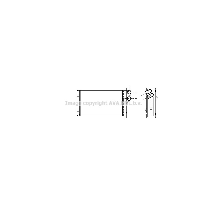 Radiateur de chauffage AVA QUALITY COOLING
