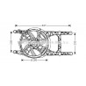 Ventilateur (refroidissement moteur) AVA QUALITY COOLING