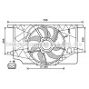 Ventilateur (refroidissement moteur) AVA QUALITY COOLING