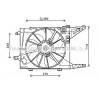 Ventilateur (refroidissement moteur) AVA QUALITY COOLING