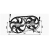 Ventilateur (refroidissement moteur) AVA QUALITY COOLING