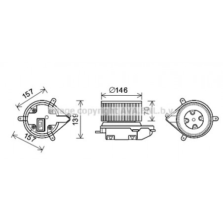Moteur électrique (pulseur...