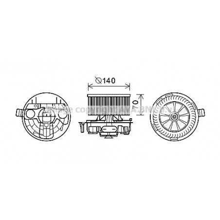 Moteur électrique (pulseur...
