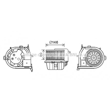 Moteur électrique (pulseur...