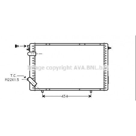 Radiateur AVA QUALITY COOLING