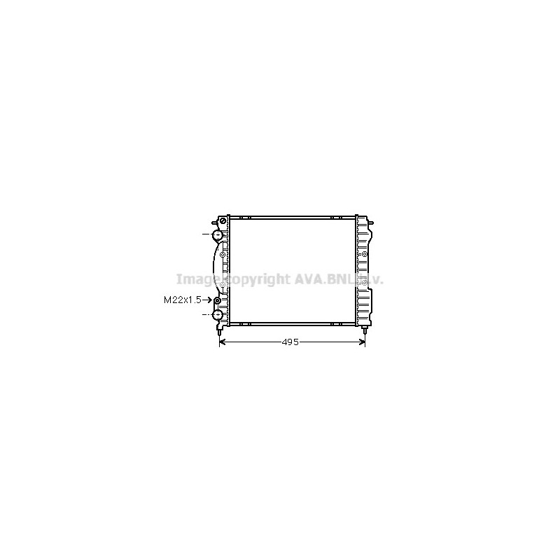 Radiateur AVA QUALITY COOLING