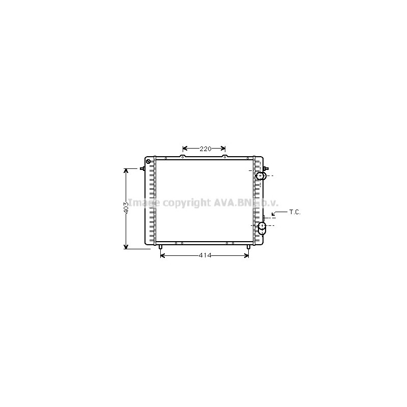 Radiateur AVA QUALITY COOLING