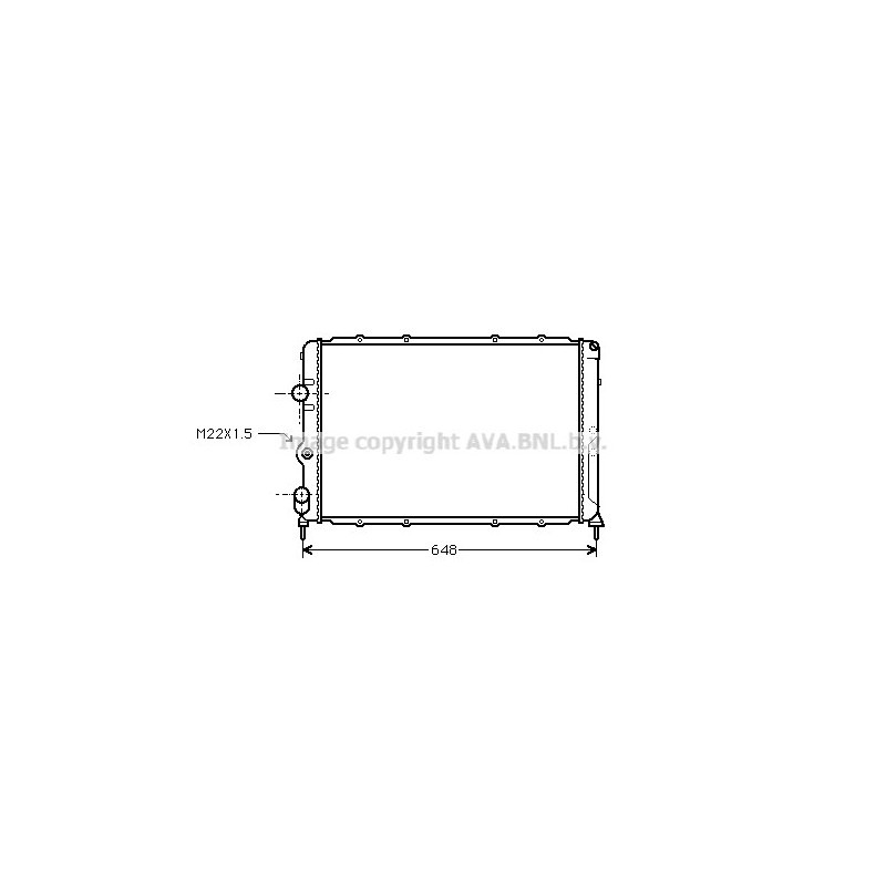 Radiateur AVA QUALITY COOLING