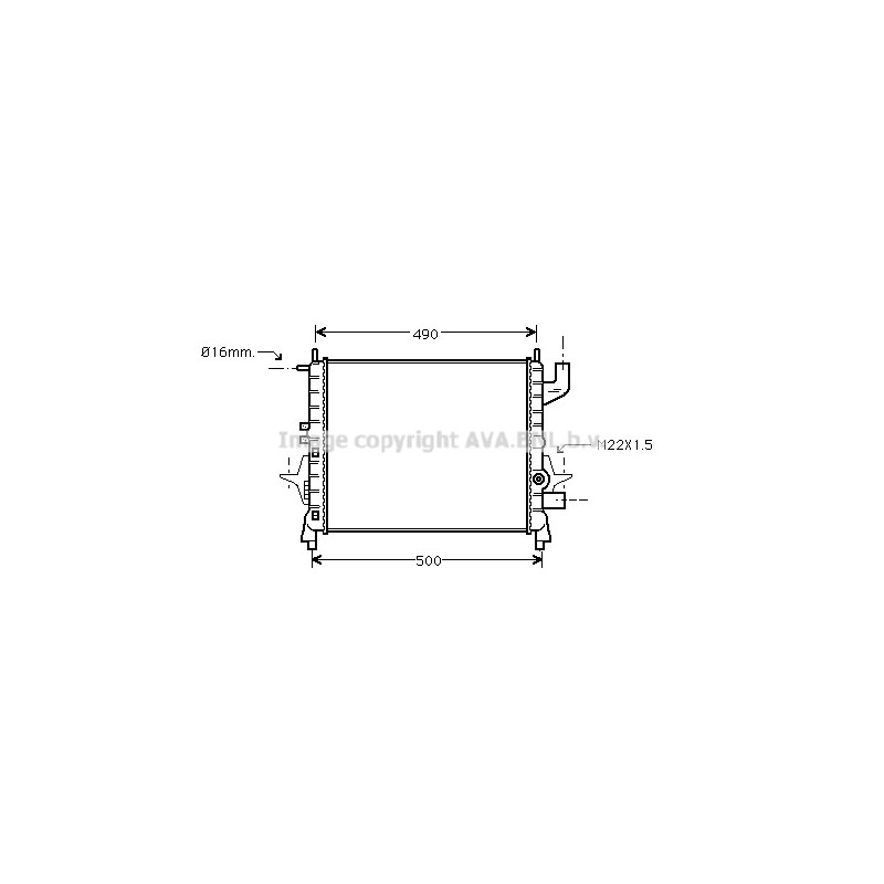 Radiateur AVA QUALITY COOLING
