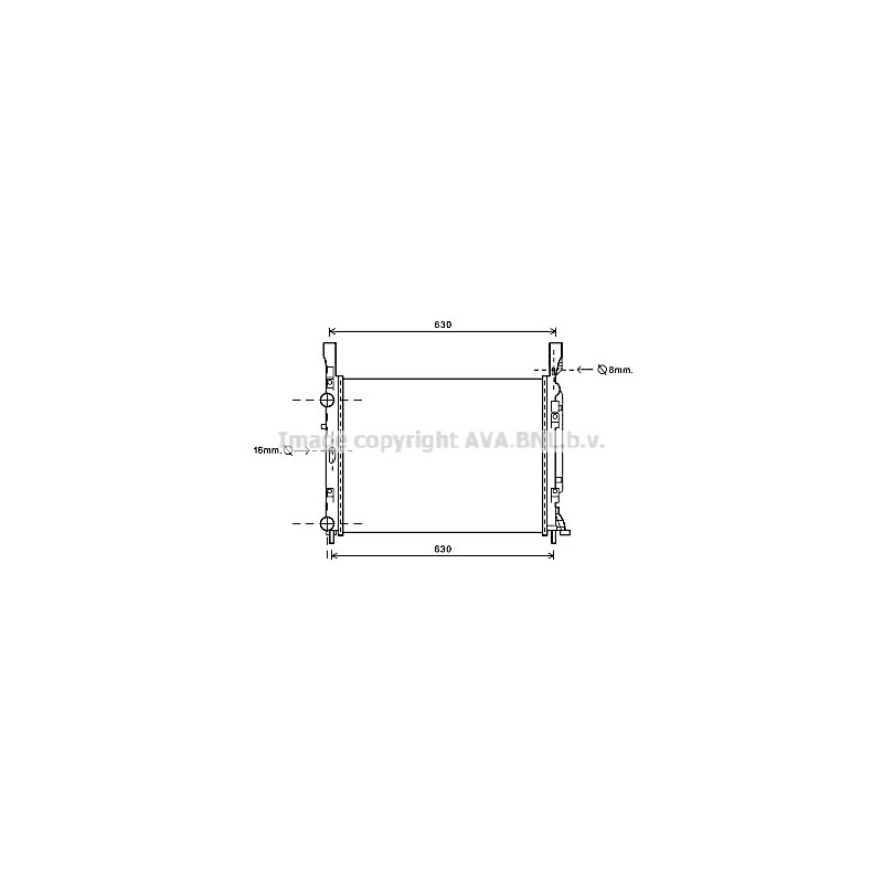 Radiateur AVA QUALITY COOLING