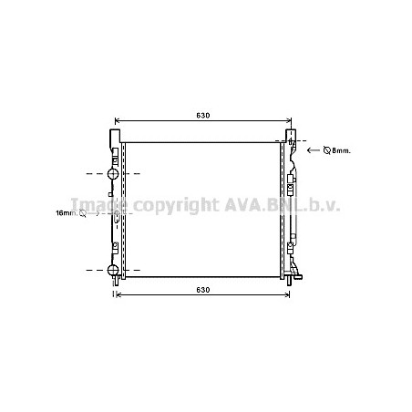 Radiateur AVA QUALITY COOLING