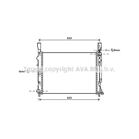 Radiateur AVA QUALITY COOLING