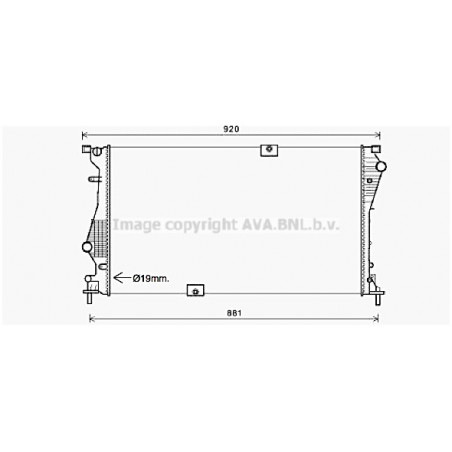 Radiateur AVA QUALITY COOLING