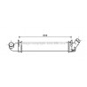 Intercooler (échangeur d'air) AVA QUALITY COOLING